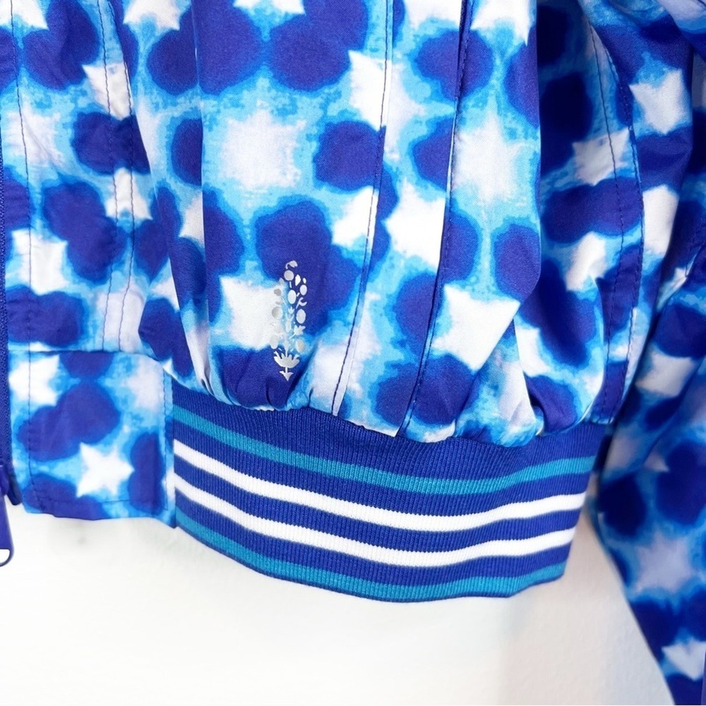 NWT Free People Movement Top Speed Water-Resistant Jacket Women's M Blue Tennis - Picture 6 of 12